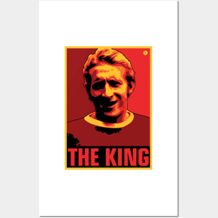 Denis 'The King' Law 'United' Posters and Art